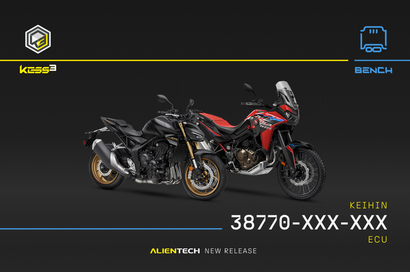 Neues BENCH-Protokoll für Keihin 38770-XXX-XXX Steuergeräte – Honda.